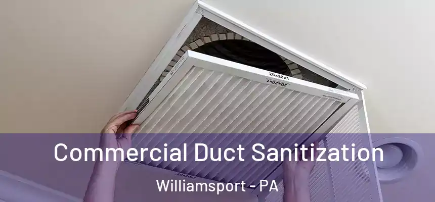  Commercial Duct Sanitization Williamsport - PA
